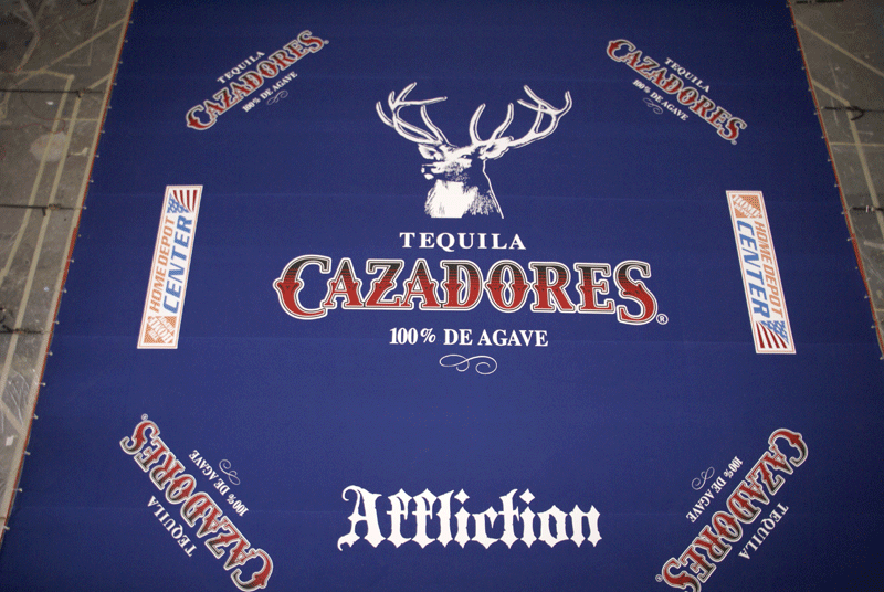 Cazadores 24' boxing mat